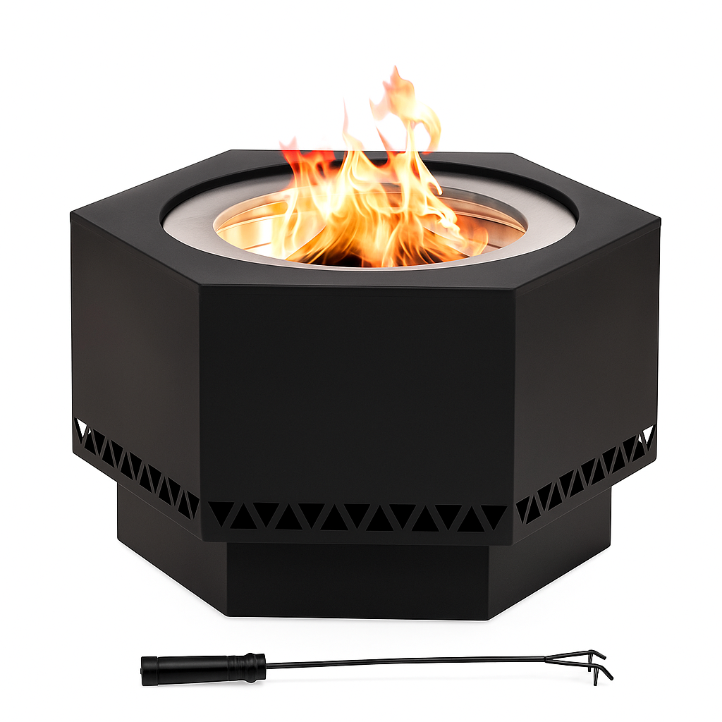 HexaForge Artisan Fire Pit
