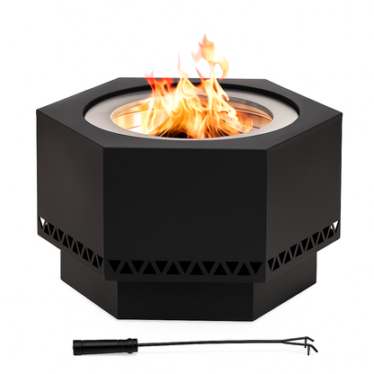 HexaForge Artisan Fire Pit